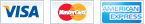 Medica Supply Accepts VISA, MasterCard and American Express!